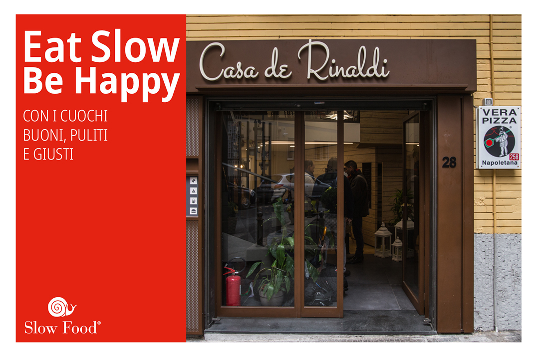 Eat Slow Be Happy: grande successo per l'iniziativa Slow Food in Casa de Rinaldi